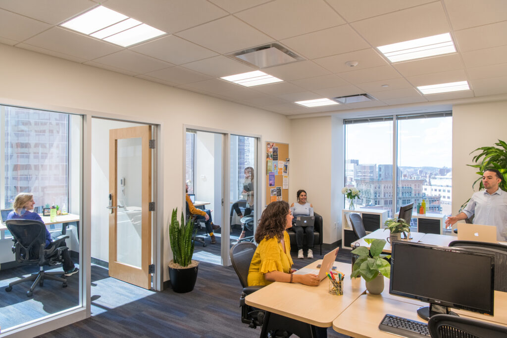 Office suite at CIC Boston