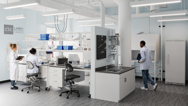 Rendering of labs at CIC St. Louis