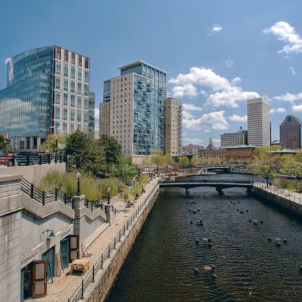 Orsted U.S. is expanding its footprint in Rhode Island, including plans to open a new engineering, procurement and construction hub out of the Blue Cross Blue Shield building in downtown Providence. (Courtesy Orsted U.S.)