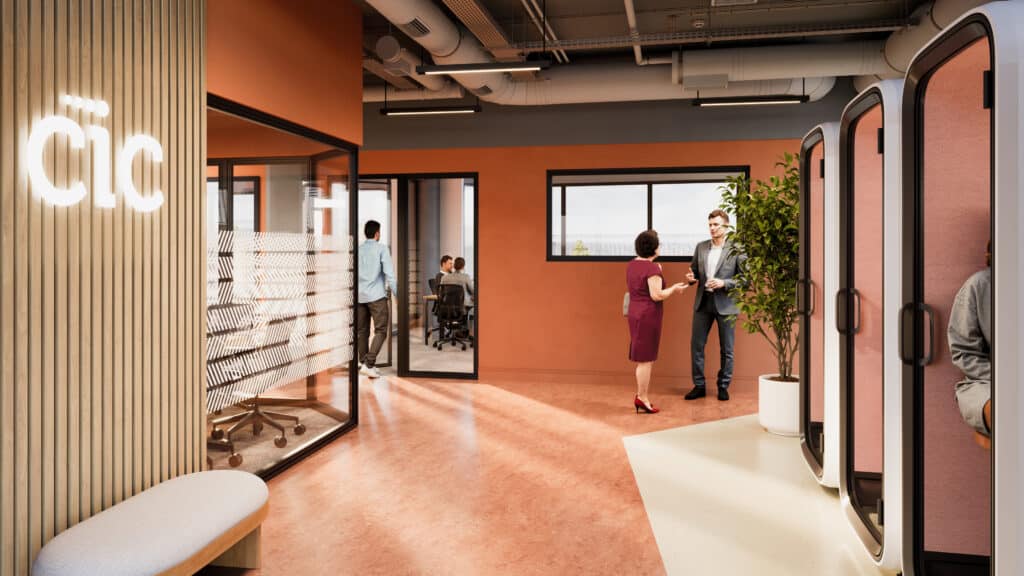 New kitchen space in CIC Rotterdam