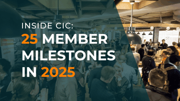 Graphic that reads Inside CIC: 25 Member Milestones in 2025