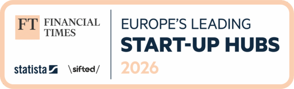 Europe's Leading Startup Hub Badge