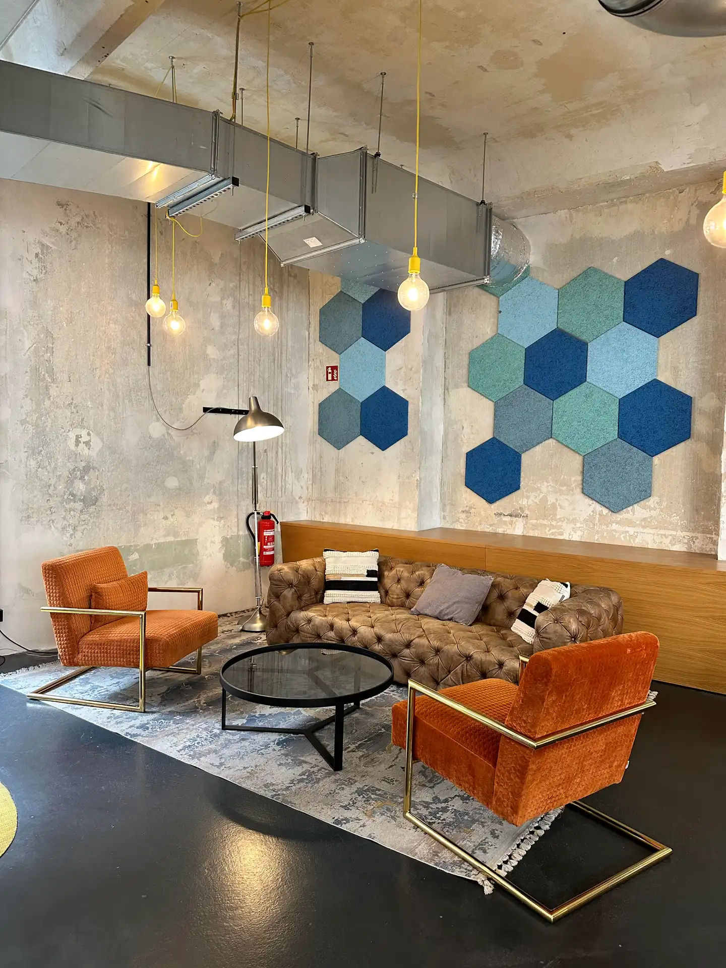 Modern cubbies at CIC Berlin