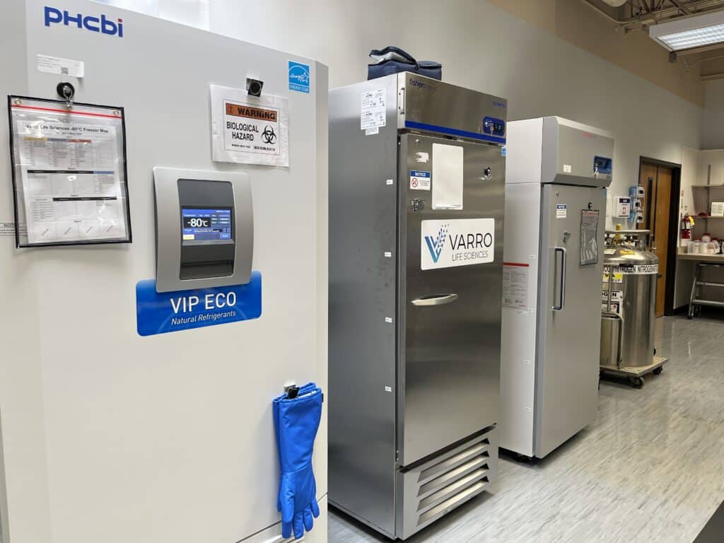 Equipment in Varro's Custom Lab Space at CIC St. Louis