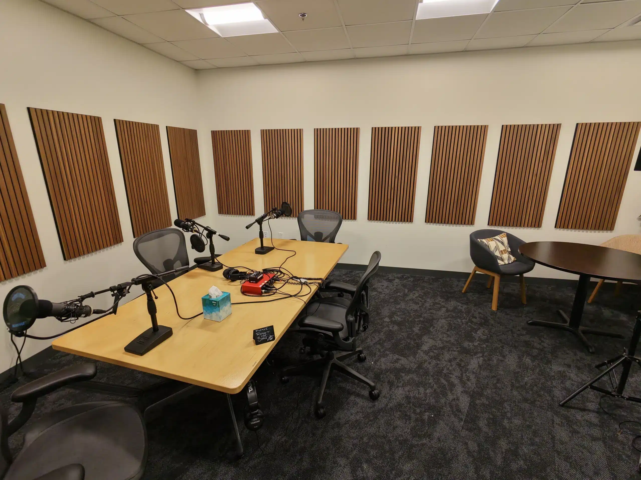 Recording studio at CIC Providence