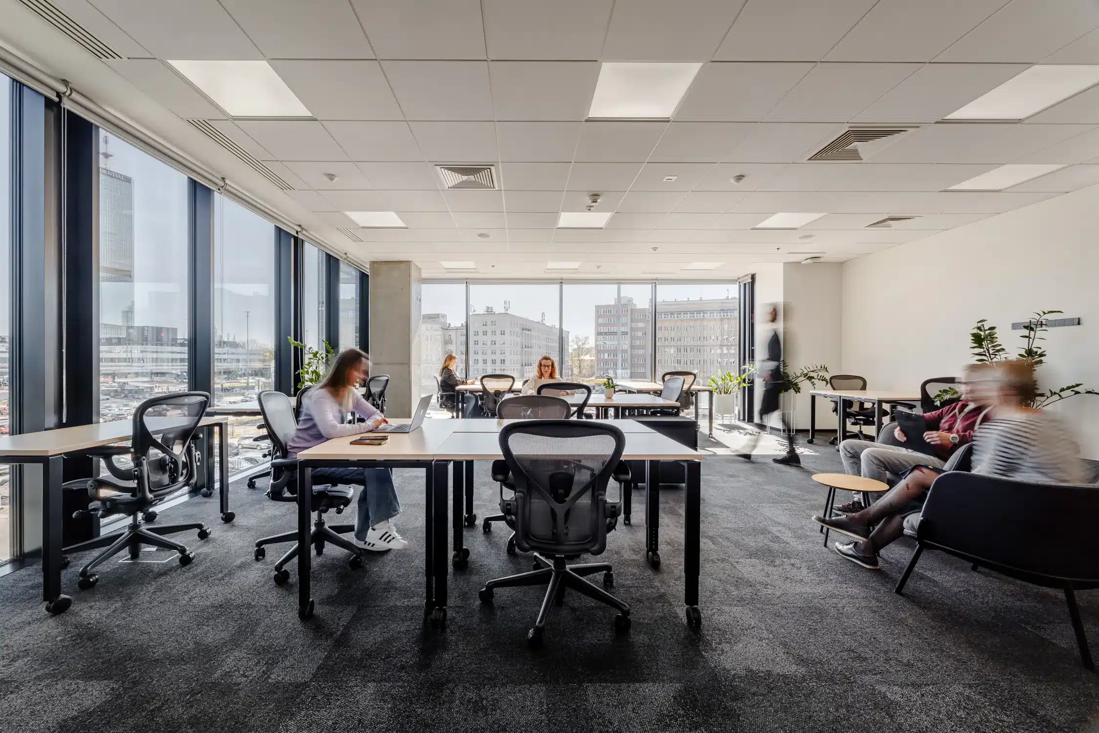 Private office corner suite at CIC Philadelphia