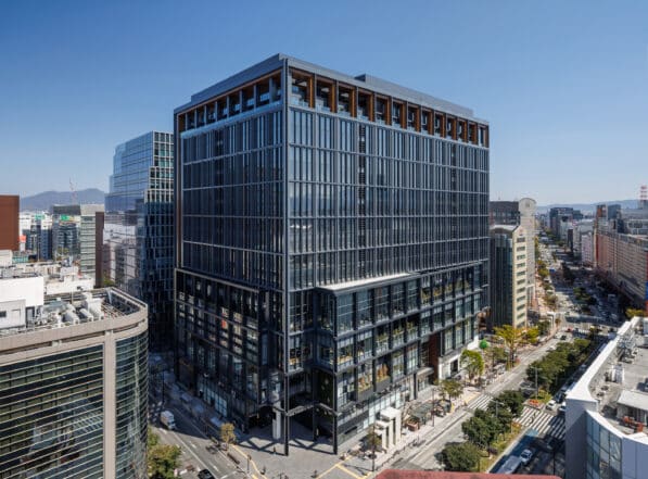 Exterior of the CIC Fukoka Building